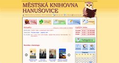 Desktop Screenshot of knihovna.hanusovice.info